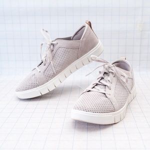 EUC Ryka Haiku Perforated Suede Lace-Up Sneaker - Size 10